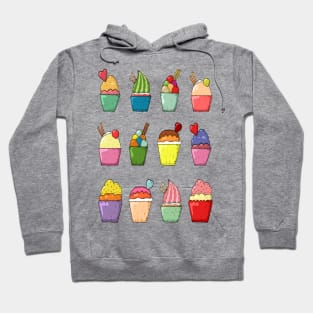 "Forget art. Put your trust in ice cream" Hoodie